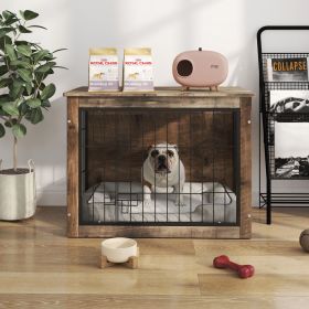 Dog Crate Furniture , Medium Wooden Dog Crate with Double Doors, Dog Furniture, Indoor Dog Kennel, Medium Dog Crate Furniture , Medium Wooden Dog Crate with Double Doors, Dog Furniture, Indoor Dog Kennel, Medium